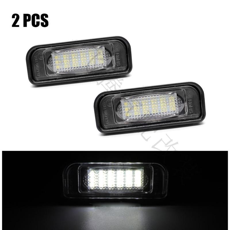 LED Rear License Plate Light Compatible with Mercedes Benz W220 S Class 1999 2005 High Quality Car Accessories tallation Kit
