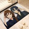 Horimiya Anime Door Mat Washable Non-Slip Living Room Sofa Chairs Area Mat Kitchen Bedside Area Rugs