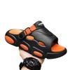 Hausschuhe Herren 2024 Sommertrend Oberbekleidung rutschfeste und verschleißfeste Strandsandalen Herrensport-Treten auf Scheißsandalen