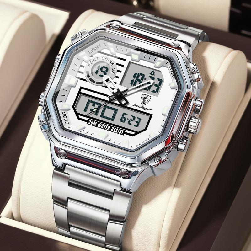 New Men s Watch Multifunctional Waterproof Sports Electronic Watch
