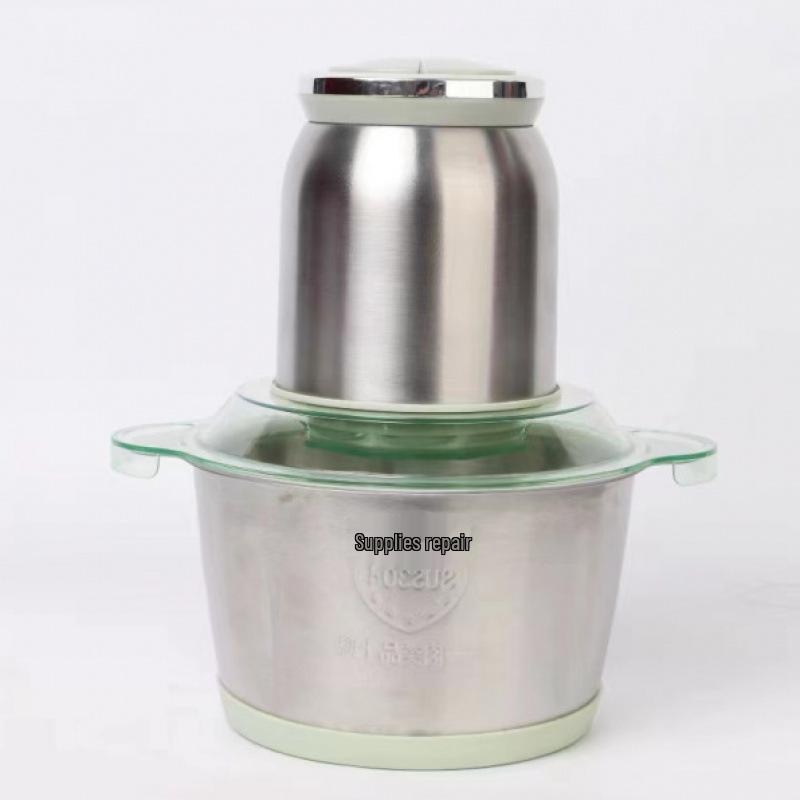 Multifunctional Stainless Steel Electric Meat Grinder, Mixer, Food Processor, and Juicer for Home Use