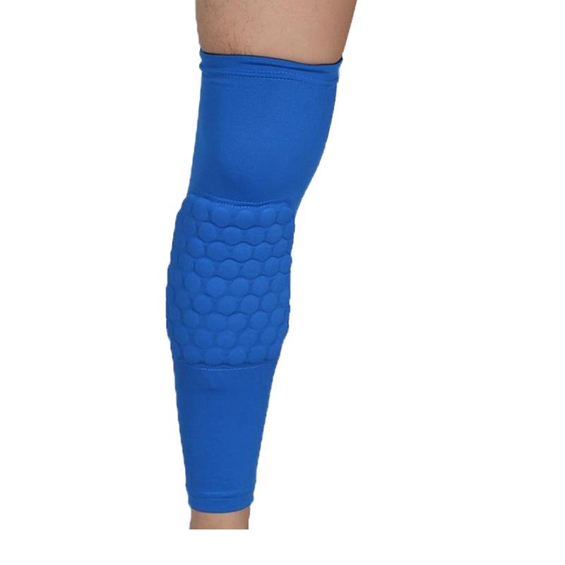 1PC Breathable Sports Football Basketball Knee Brace Leg Sleeve Calf Compression Knee Protection