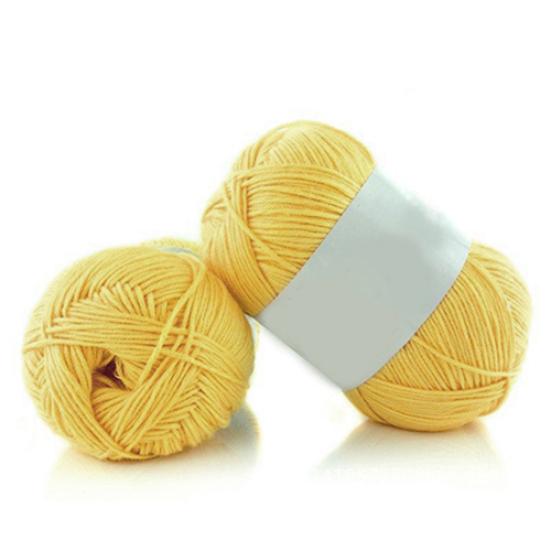 1Pc 50g Per Skein Soft Bamboo Crochet Cotton Knitting Baby Knit Wool Yarn