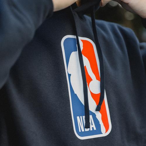 Nike Printed Logo Hoodie Sweatshirt for Men Black