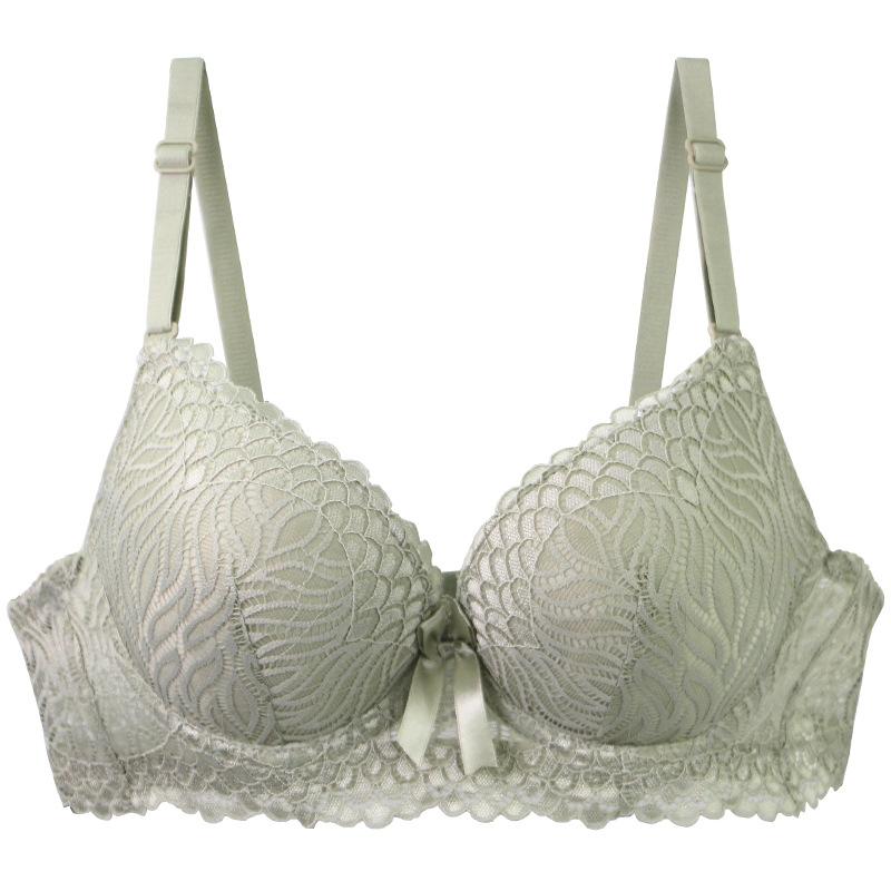 Lace sexy bra large size bra single piece