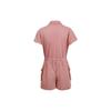 Puma Solid Color Retro Casual Jumpsuit Women Jumpsuit Pink 535232-24