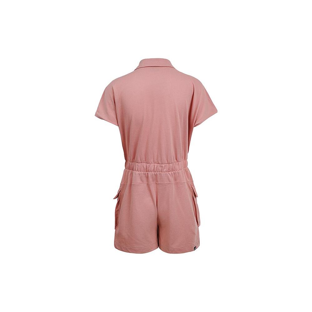 Puma Solid Color Retro Casual Jumpsuit Women Jumpsuit Pink 535232-24