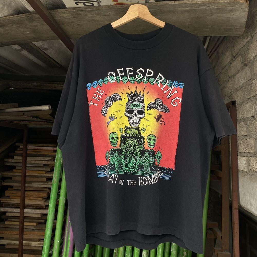 1997 The Offspring Ixnay On The Hombre Black Unisex Tshirt S5XL KH8706 Unisex T-Shirt XXL