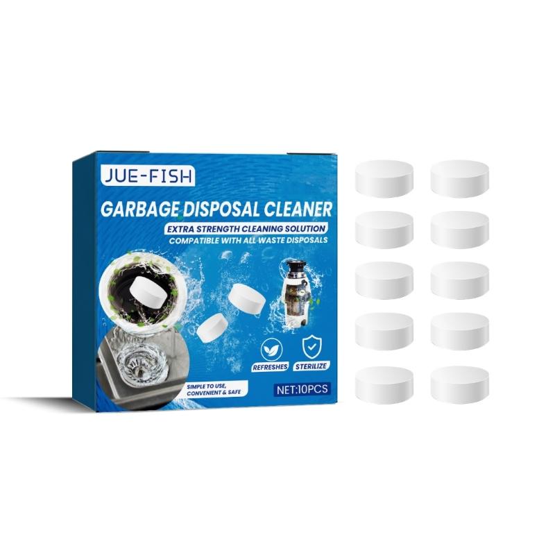 Kitchen Pipe Dredging Tablets Agent Cleaning Stains Powerful Home Restaurant Accessory Deodorizer Cleaner Tablets Toilet