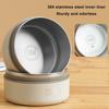 2PCS/3PCS/4PCS With Insulated Bag Thermal Bento Box Stackable Food Container  For Picnic