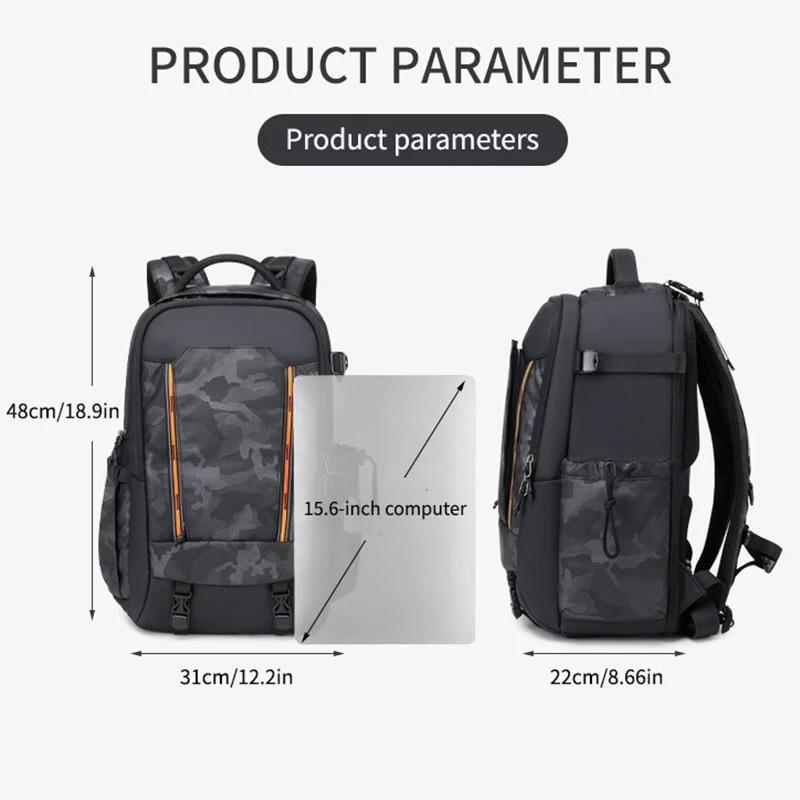 Camera Backpack Outdoor Large Capacity Professional Photography Bag Drone Backpack Canvas SLR Camera Bag Outdoor Upper And Lower Compartment
