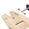 Bench Pin Clamp Jeweler Table Jewelers Adjustable V Groove Wooden Workbench for Jewelry