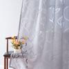 Modern Multi-color Cutout Lace Sheer Curtain for Bedroom, Living Room, Lounge - Rod Pocket Design