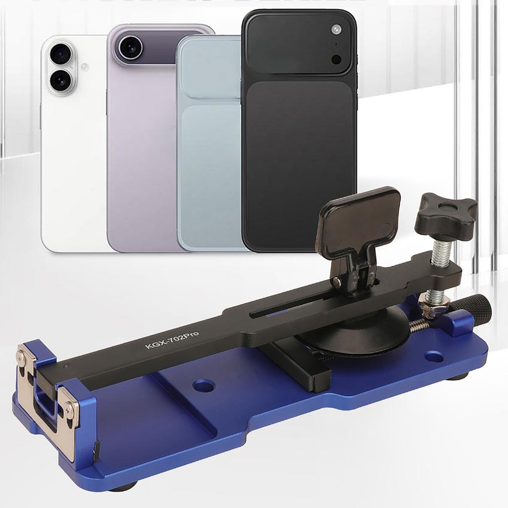 Phone Screen Separator Opener Aluminium Alloy Phone Screen Opener with Suction Cup Portable LCD Display Removal Clamp Phone Disassembly Repair Tool