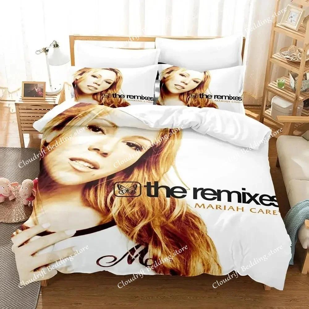 Mariah Carey Bedding Set Boys Girls Twin Queen Size Duvet Cover Pillowcase Bed Kids Adult Fashion Home Textileextile026