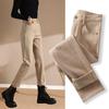 New Arrival 2026: Women's Off-White High-Waisted Slim-Fit Skinny Jeans, Versatile Straight-Leg Style for Spring