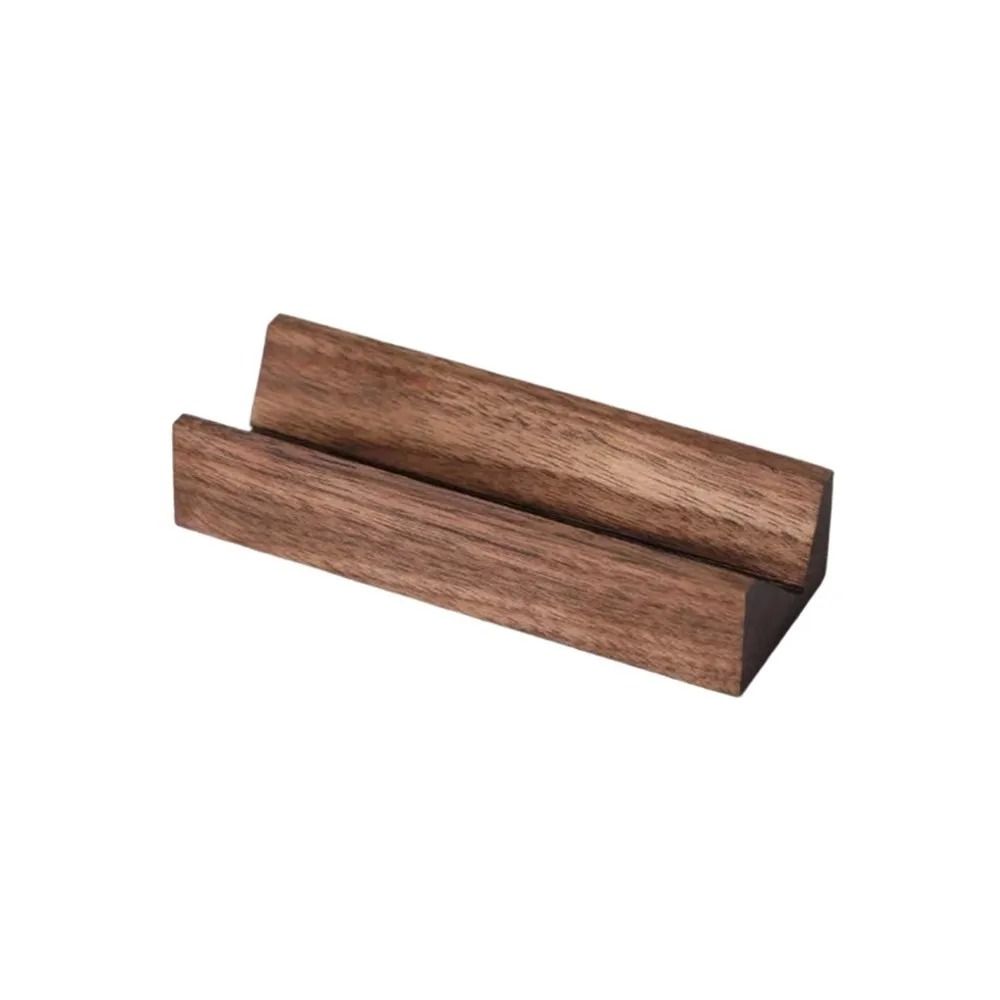 Wood Base Ring Display Rack Walnut Jewelry Photography Props Ring Holder  Jewelry Store