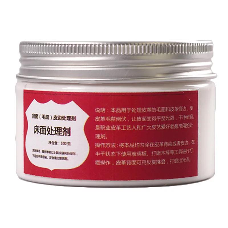 

100g Milky White Bed Surface Treatment Agent Handmade DIY Leather Surface Treatment Edge Sealing Liquid
