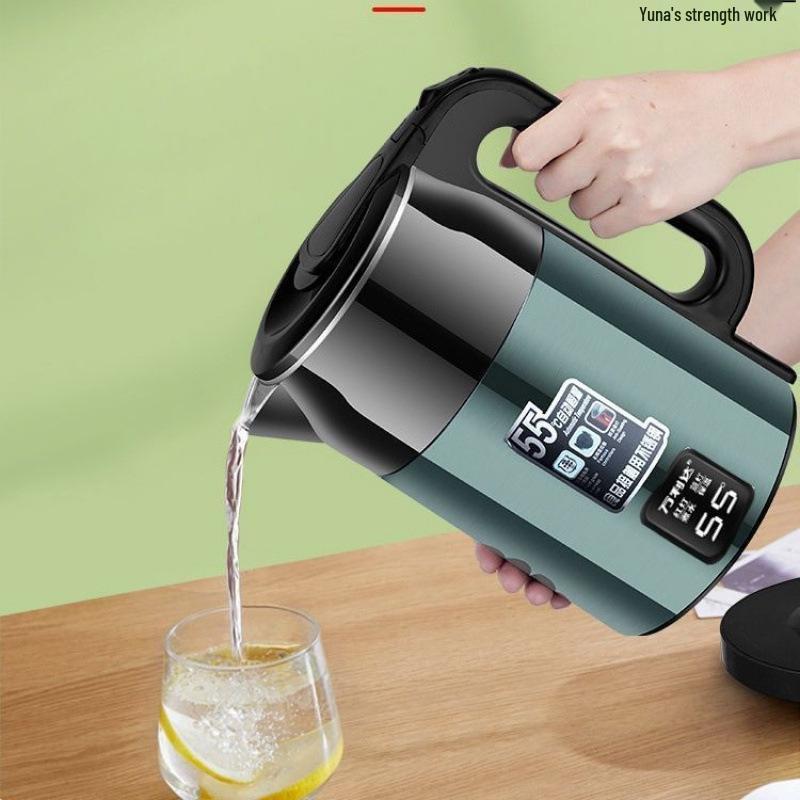 304 Stainless Steel Kettle: Fast Boil, Thick Insulation, Large Capacity, Auto Off, Constant Temp