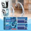 Jue-Fish 12Pcs Pipe Dredges Effervescent Tablets, Dissolves Toilet Floor Drains, Kitchen Sewer Clogs Deodorant Tablets