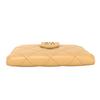Used CHANEL Coin Case Matrasse Compact Wallet Card Case Lambskin Beige 31 Series