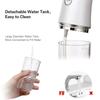 Oral Irrigator Portable Dental Water Flosser USB Rechargeable Water Jet Floss Tooth Pick 4 Jet Tip 220ml 3 Modes Teeth Cleaner
