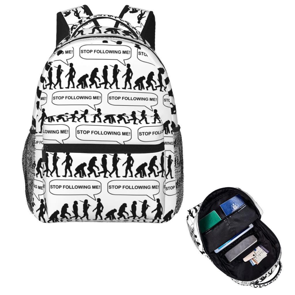 Howling Wolf Under The Moonlight Print Knapsacks Boys Girls Backpack Youth Learner Bags Comic Laptop Rucksack Sling Tote
