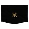 Kids' Fleece Neck Warmer with Embroidered Logo On Both Sides, Model Number 67902505, Unisex, Featuring the Yankees, Model Number 67902505A, In Black.