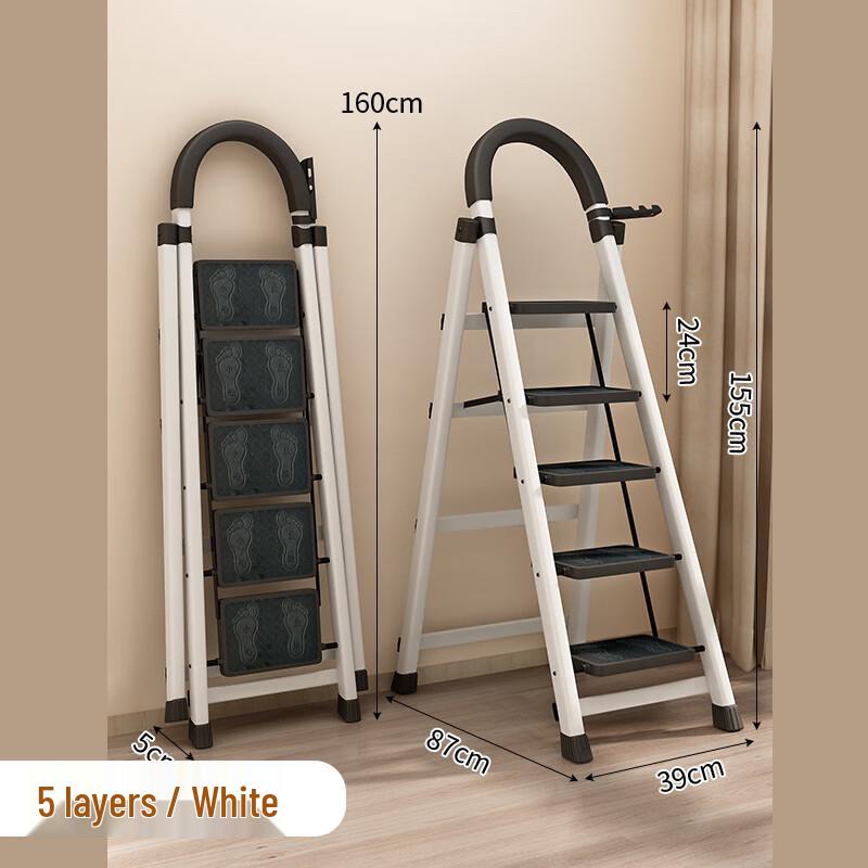 Junwen Portable Folding A-Frame Ladder