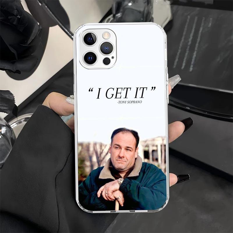 The Sopranos TV Series Phone Case for iPhone 13 12 Mini 11 Pro X XS Max XR 7 Plus 8 SE 6 6S 5 5S Soft Silicone Fundas Cover
