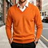 Maglione Pullover in Maglia da Uomo Autunno Inverno, Top Casual Quotidiano per Casa e Uso Esterno