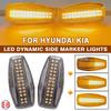 Dynamic LED Fender Light Side Marker For Hyundai I10 Trajet Sonata Elantra Getz XG Tucson Terracan Coupe Matrix for Kia 2003
