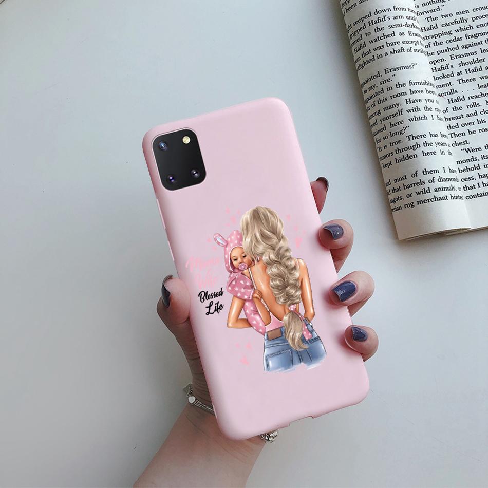 For Samsung Galaxy Note 10 Lite Phone Cover Cute Sweet Girls Patterned Silicone Soft Case For Samsung Note10 Lite S10 Lite Case