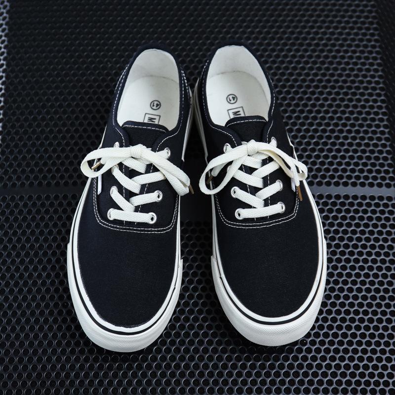Spring and autumn new low-top board shoes trendy shoes versatile couple casual shoes student canvas shoes men's shoes