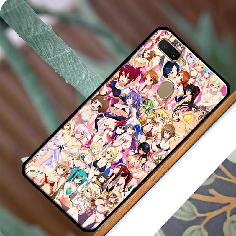 Anime Summer Bikini Girls For OPPO A74 A54 A94 Case For OPPO A31 A53 A53S A5 A9 2020 A5S A15 A83 A91 A52 A72 Coque