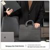 Gureide Men's Portable Zipper Briefcase