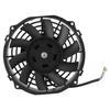 7 Inch Black Universal Electric Radiator Cooling Fan 10 Blades Slim Fan Push Pull DC 12V for Cars