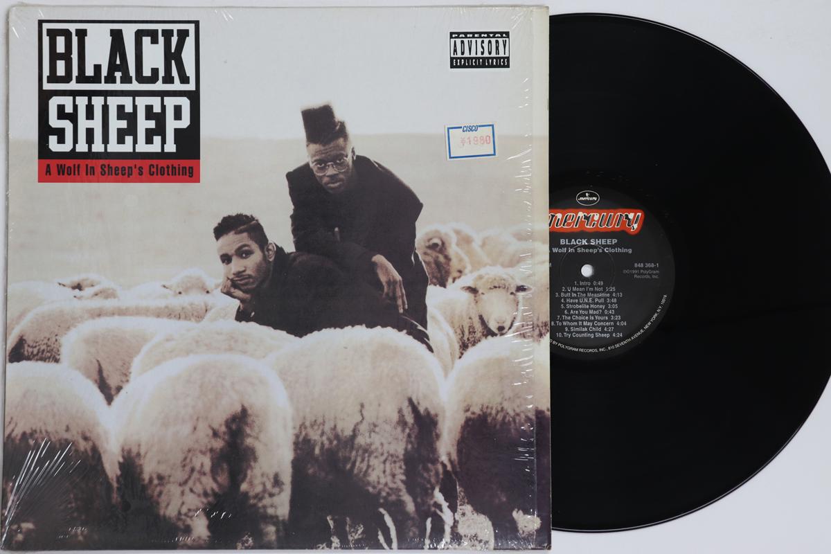 

LP Record BLACK SHEEP A Wolf In Sheeps Clothing 8483681 MERCURY US Rap HipHopRB Used