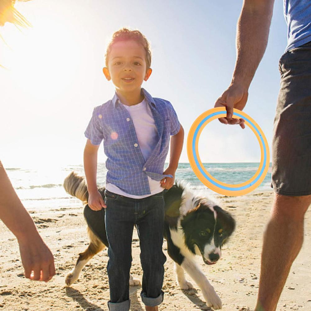 2-4PCS 25cm Flying Disc Portable Sports Play Discs Versatile Throwing Catching Disc Outdoor Flying Disc Toy for Beach Backyard