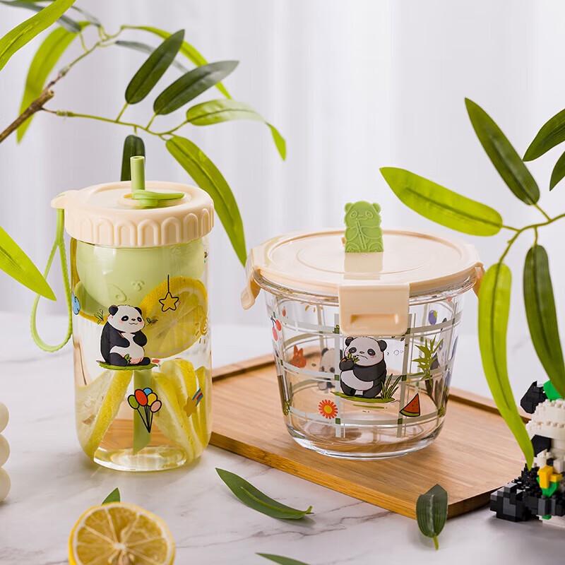 Shanzhongshan Panda Fresh-keeping Bowl & Cup Set
