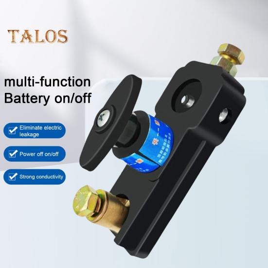 Battery Disconnect Isolator Switch Car Battery Power-off Cut Off Switch 12V 24V Universal Terminal Anti-Leakage Isolator Switch Prevents Drain