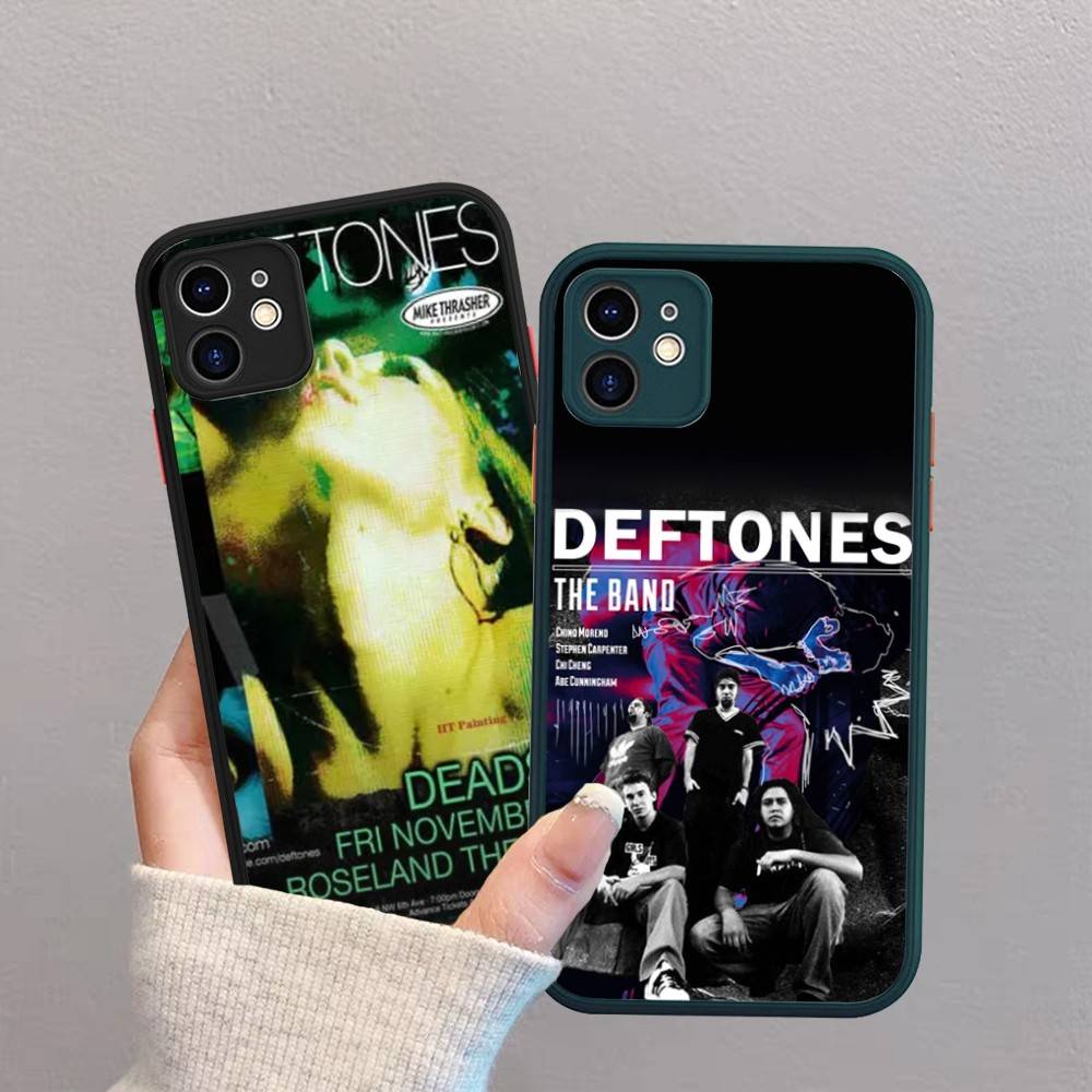 Alternative Metal Band Deftones Phone Case For IPhone 11 12 13 14 15 16 Pro Plus X XS MAX Matte Bumper Shockproof Cover