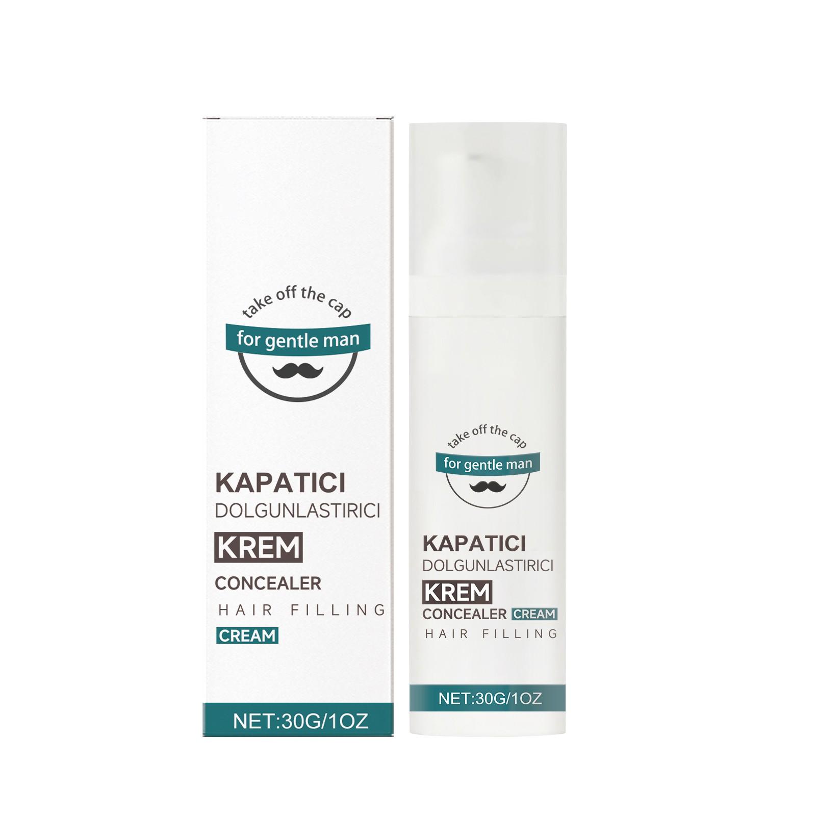 

Консилер для кожи головы маскирует редкие и облысевшие участки проборов, корректирует линию роста волос и обеспечивает визуальный эффект роста волос.