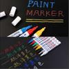 Colors Polishing Waxing Sponge Paint Marker Painting Pens Permanent Waterproof Tyres Cars Doodle Oil Pen Paint Cleaner Polishes