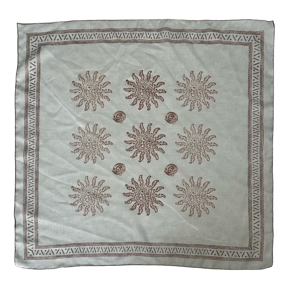 

Hip Hop Square Headscarf Flower Punk Bandana Retro Print Hair Scarf Girls