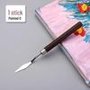 5-Piece Stainless Steel Palette Knife Set for Gouache and Oil Painting