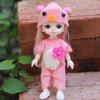 13 Movable Joints BJD Doll with Clothes 1/12 BJD Movable Joints Mini Girl Doll  Girl Gift
