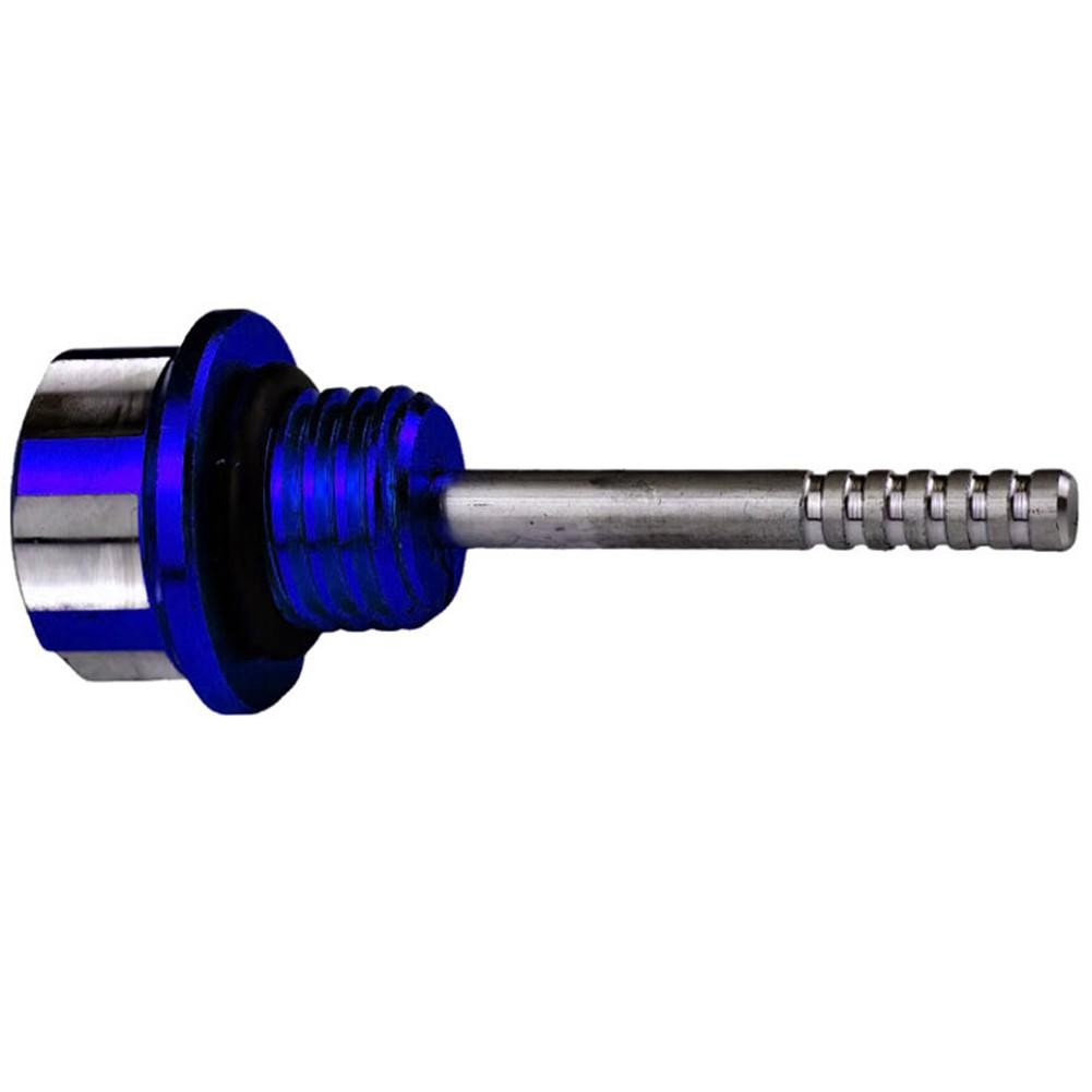 

Масломер из алюминиевого сплава для мотоцикла, масломер с недеформируемой конструкцией синий