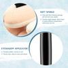 25Pcs Eyeshadow Applicators With Storage Container Disposable Eyeshadow Sponge Brush Double-Sided Eye Makeup Applicators LM
