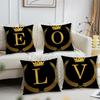 English Letter Love Cushion Cover For Pillow Printing Sofa Decoration Home Car Room Coffee Shop Office Nordic Simplicity